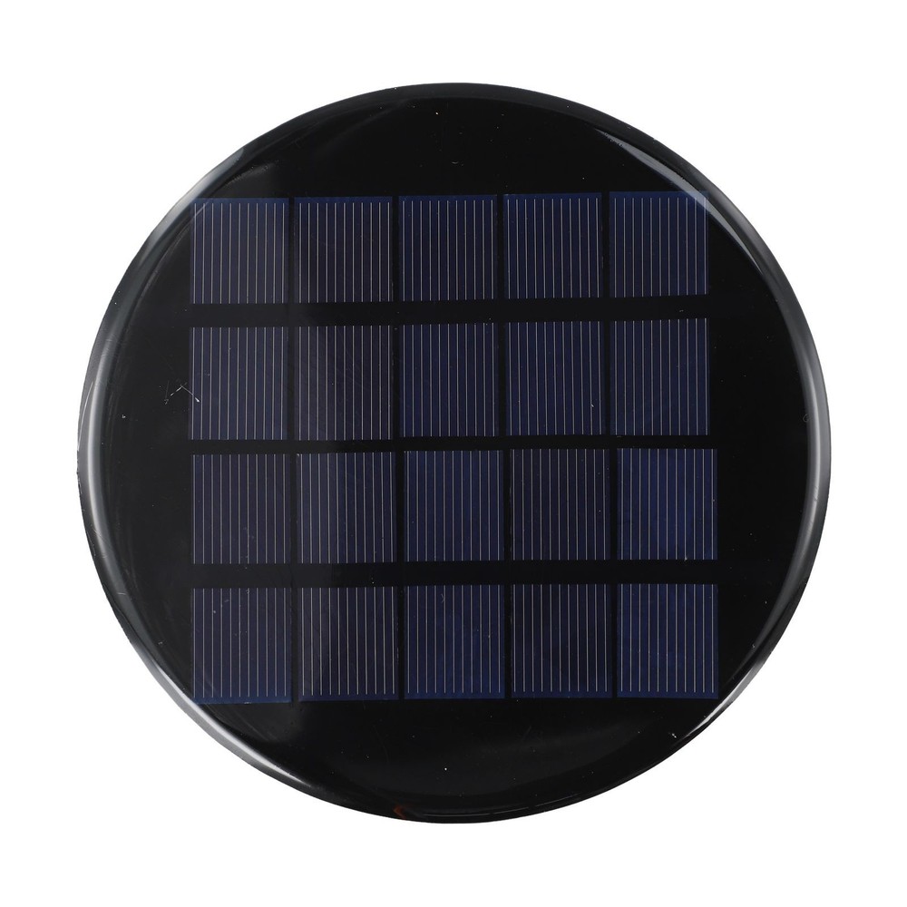 Optimized Light Transmittance Round Solar Panel 120 mm for Better Performance