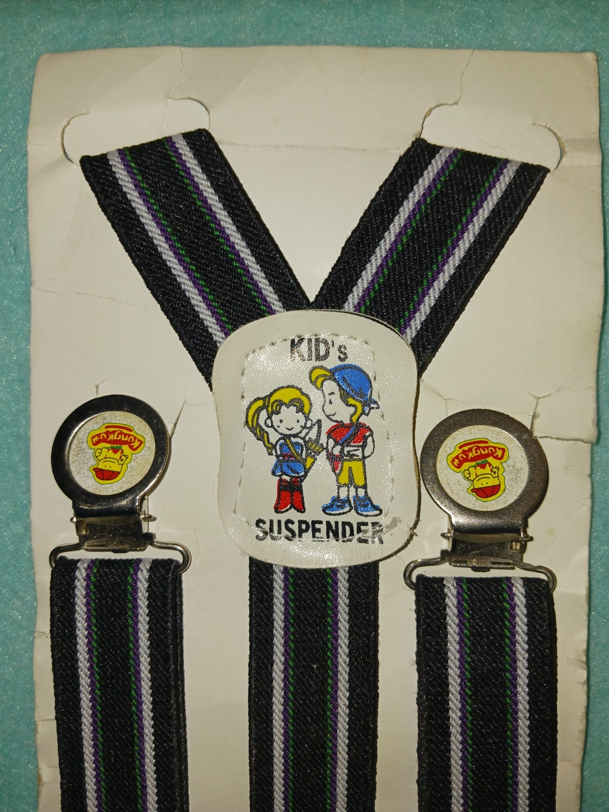 Cute CHEAPO Kid's Suspenders!! Banker Stripes, Yr. 2005-2010, New Other