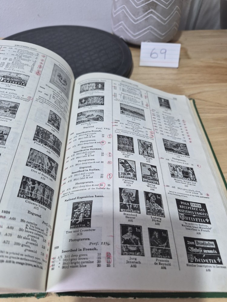 1950 Scott Standard Postage & Stamp Catalogue - Combined Edition Hardcover