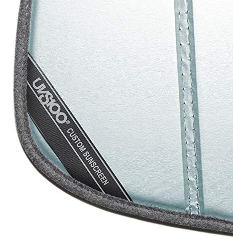 UVS100 Custom Sunscreen | Without Rearview Mirror Mounted Camera Blue Metallic