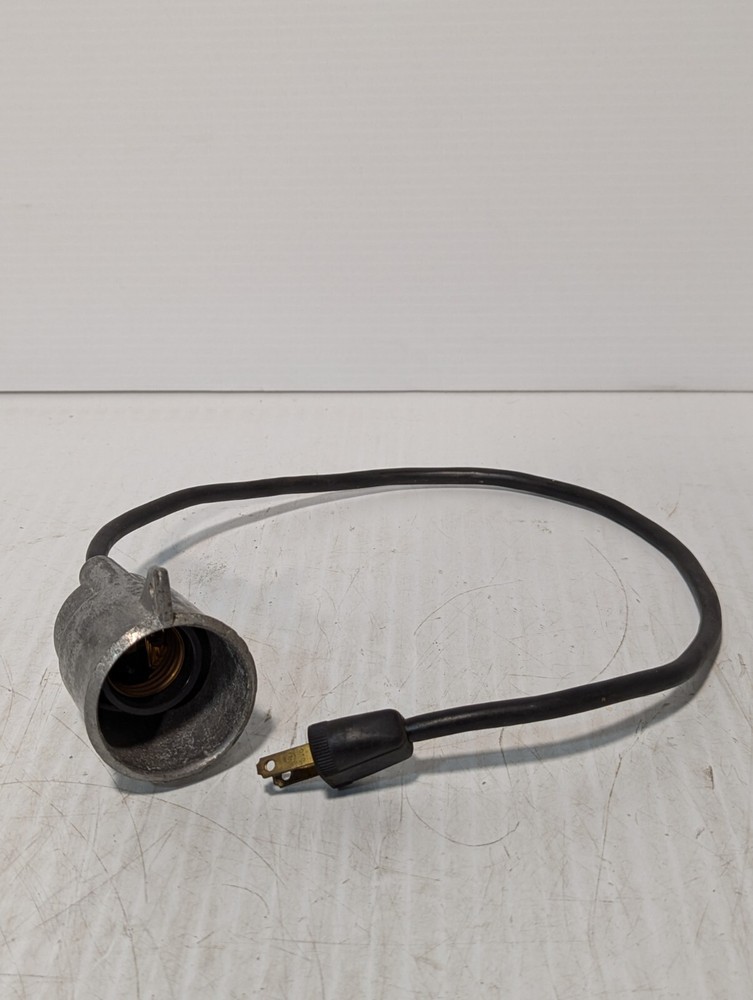 Unique Vintage Single Plugin Wall Light, AFCO, Silver Color