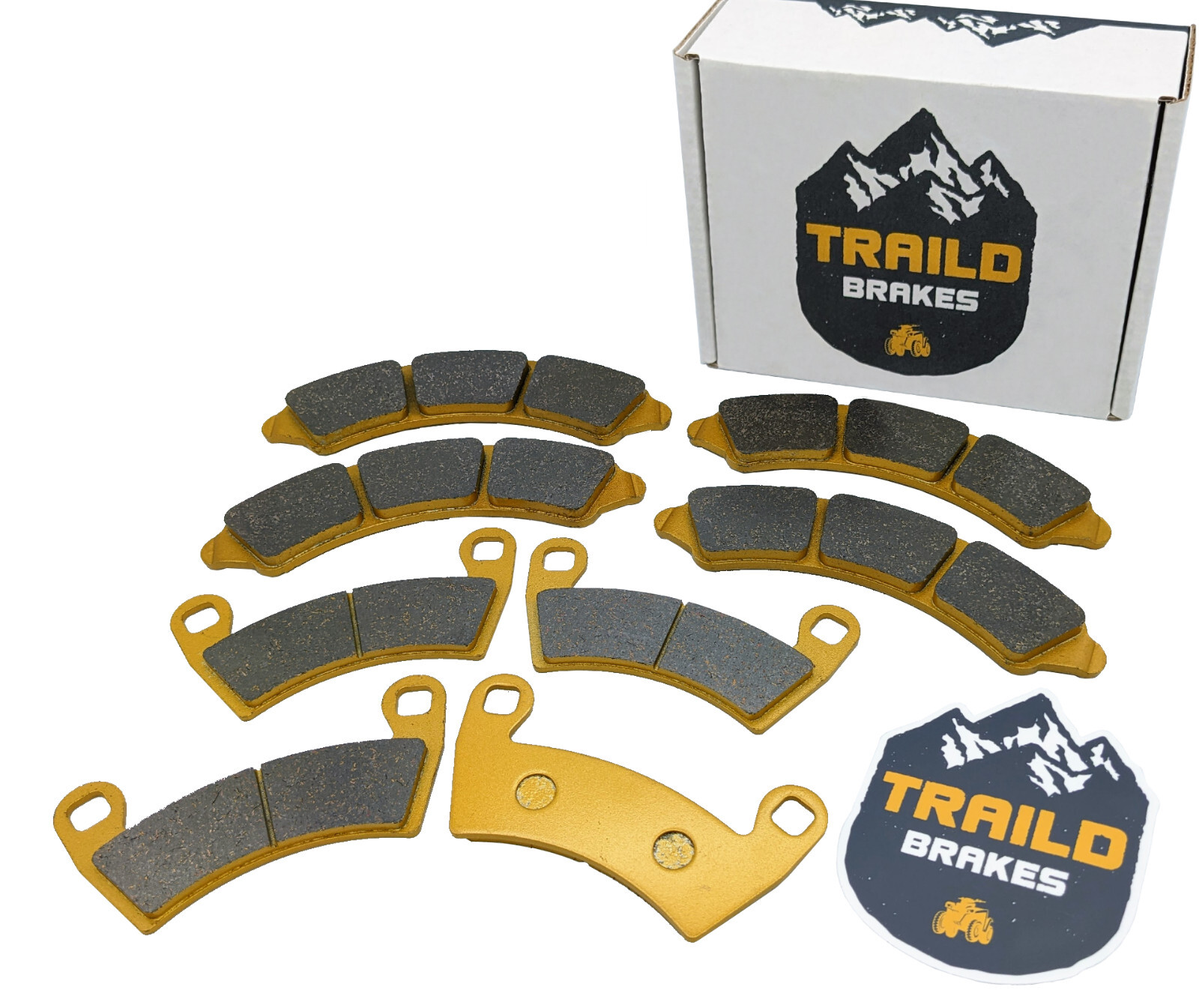 Polaris RZR Turbo R/Turbo R 4/XP 4 Turbo S 2019-2024 Ceramic Brake Pad Set