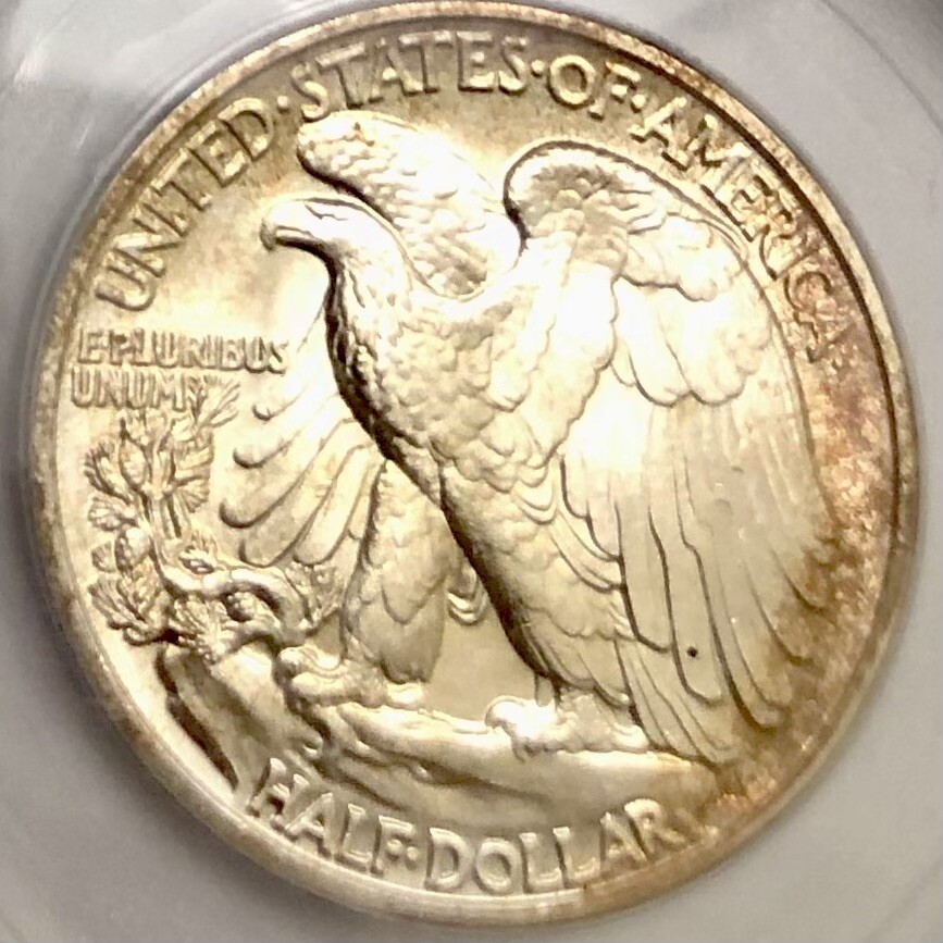 1943-P Walking Liberty Half Dollar PCGS MS 66