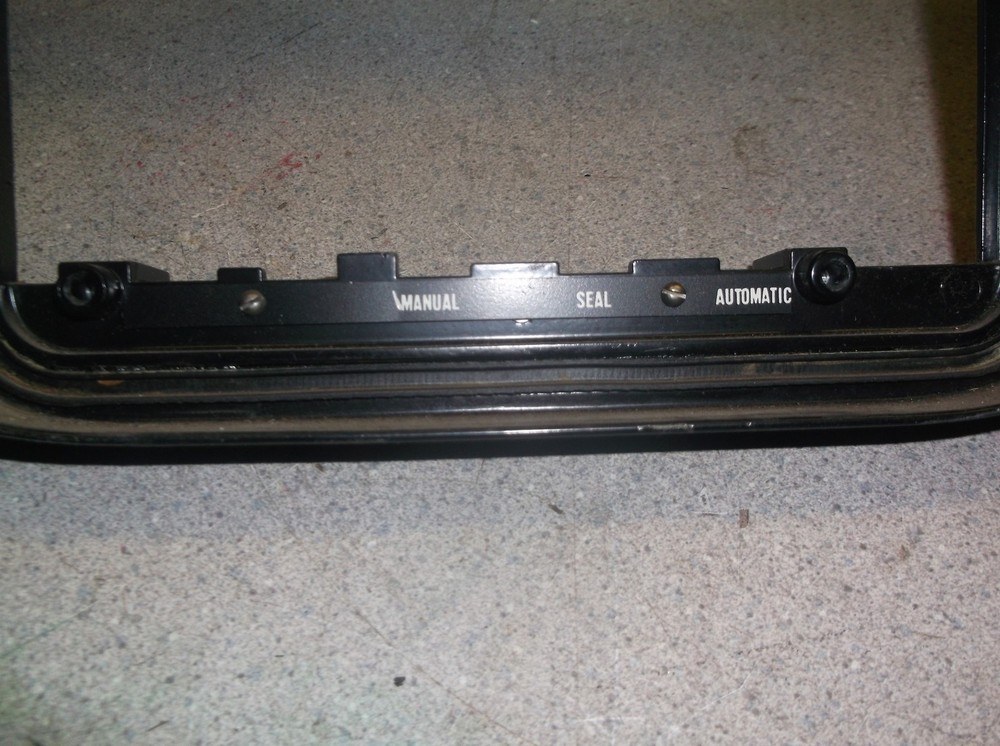 Taylor Transcope Chart Recorder 5P331Y Frame with Output Gauge Assembly