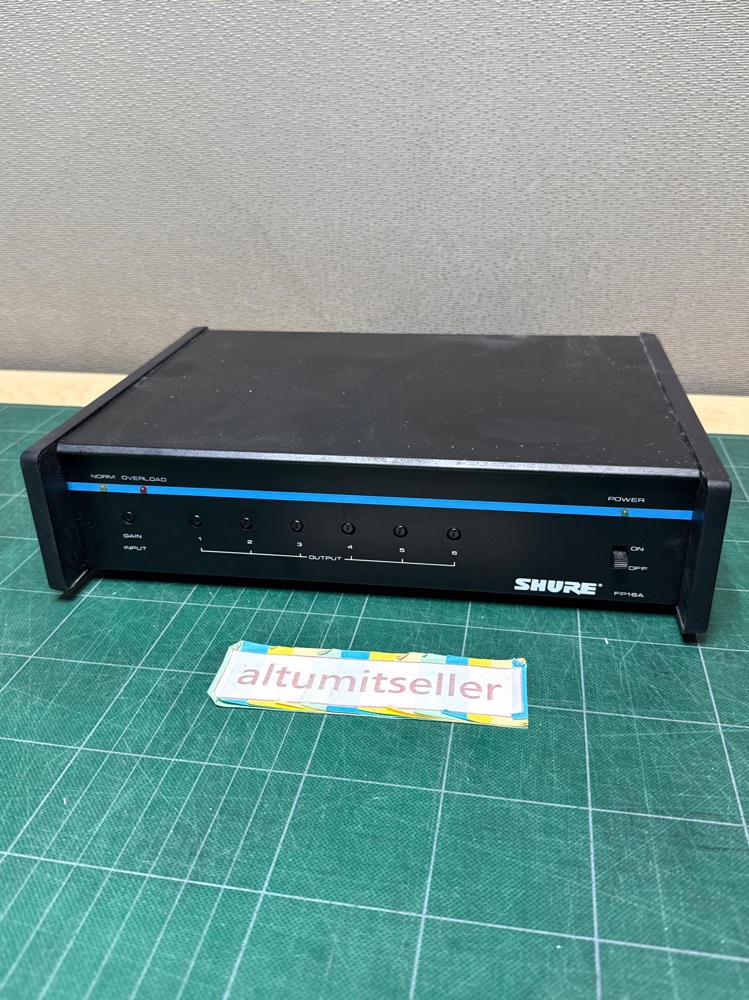 Shure FP16A Audio Distribution Amplifier, Input: 1 Output: 6   XLR