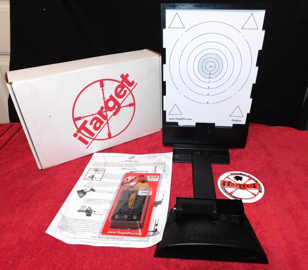 iTarget Pro Target Sled & Training System Dry Fire Laser I Target 40 S&W, New!!