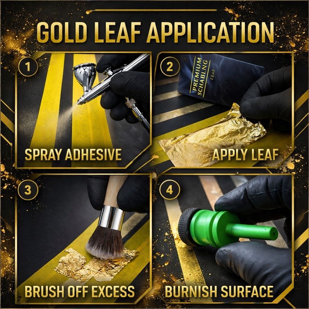 LiME LiNE Sprayable Sizing Glue, Automotive Grade Gold & Silver Leafing Adhesive