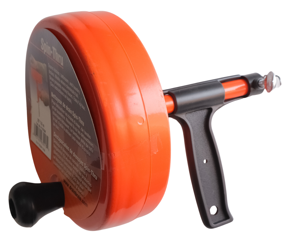 1/4 In. x 25 Ft. Plastic Spin Through Drain Auger