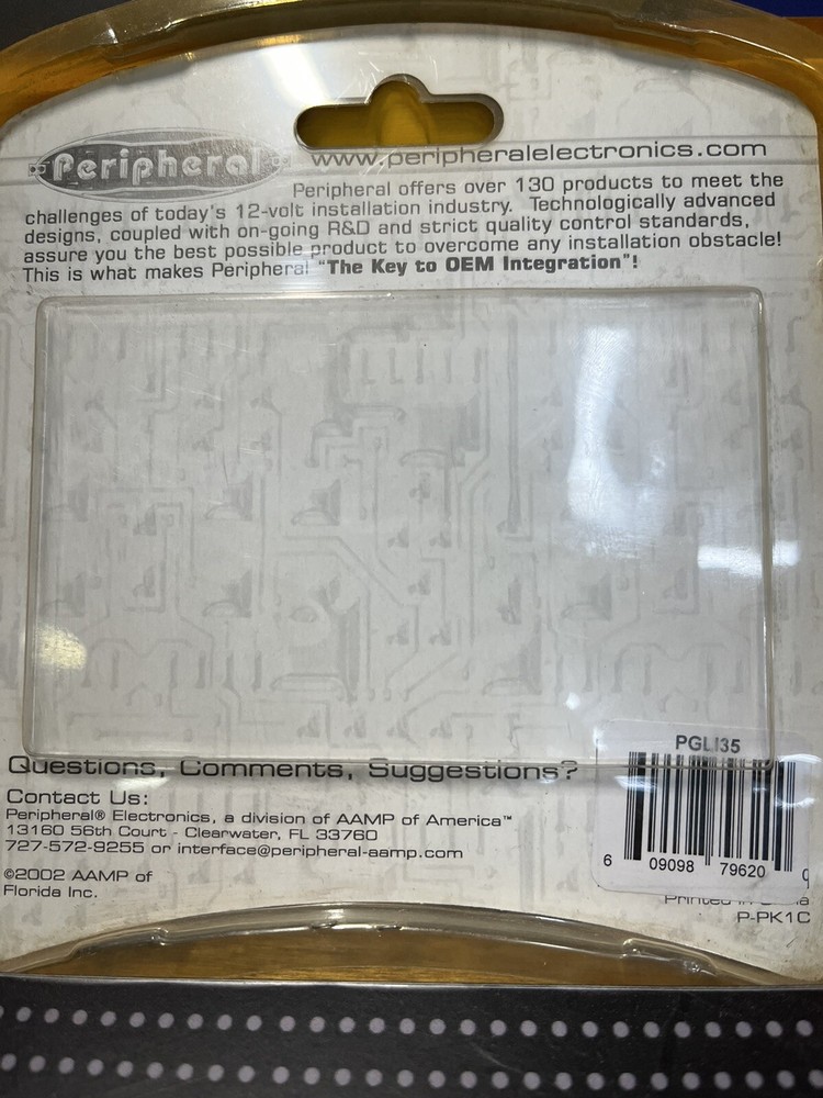 NIB Peripheral PGLI35 3.5mm Ground Loop Insulator