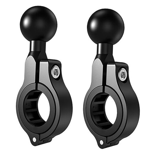 PCS Aluminium 1" Ball Base for Handlebar Mounts, Compatible with Ram/ Phone 2
