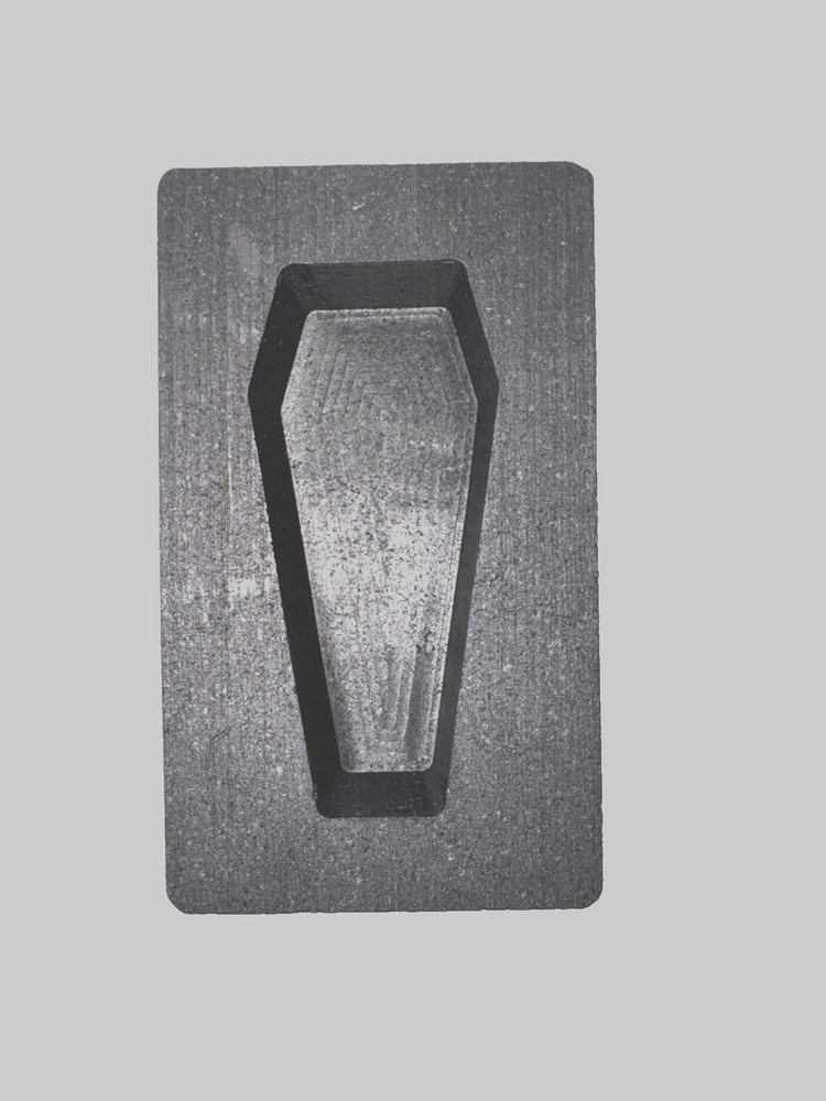 Graphite Ingot Mold For Casting 10 oz Gold Coffin