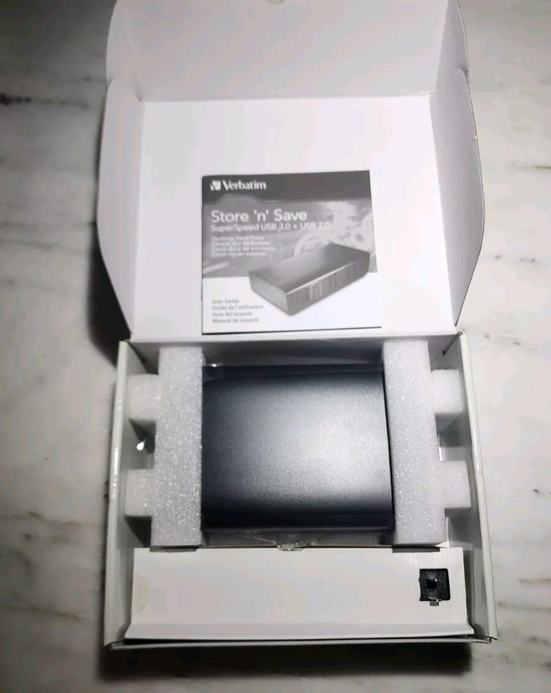 1TB Verbatim External Desktop Drive