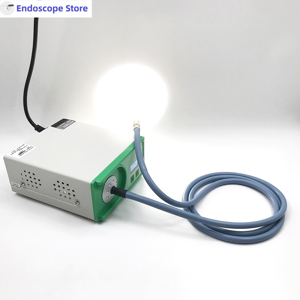 Medical LED 100W Endoscope Microscope Cold Light Source Match WOLF Customized