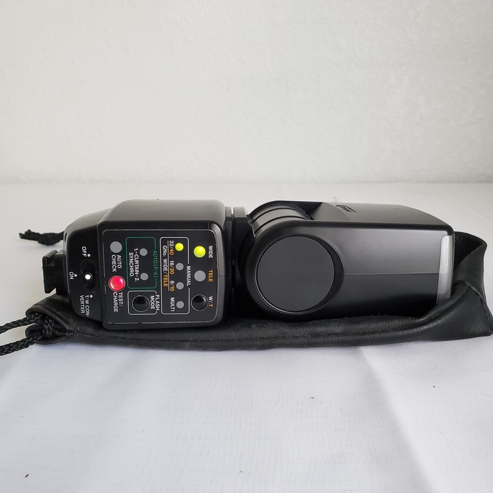 Olympus Electronic Flash G40 Camera Speedlight Works READ