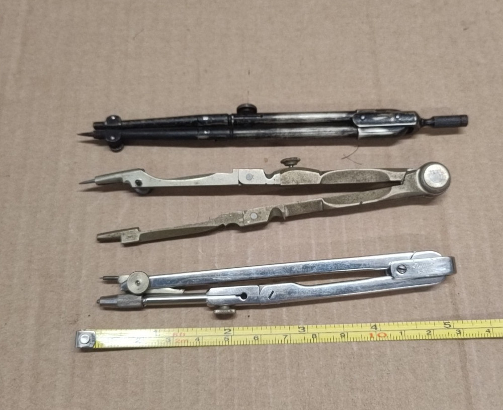 Old Compass Drafting tools Technical Drawing tools ?