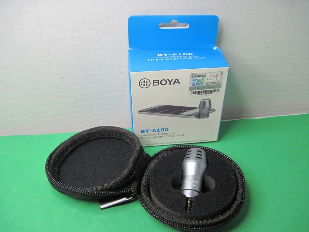 Boya Smartphone Condenser Microphone BY-A100