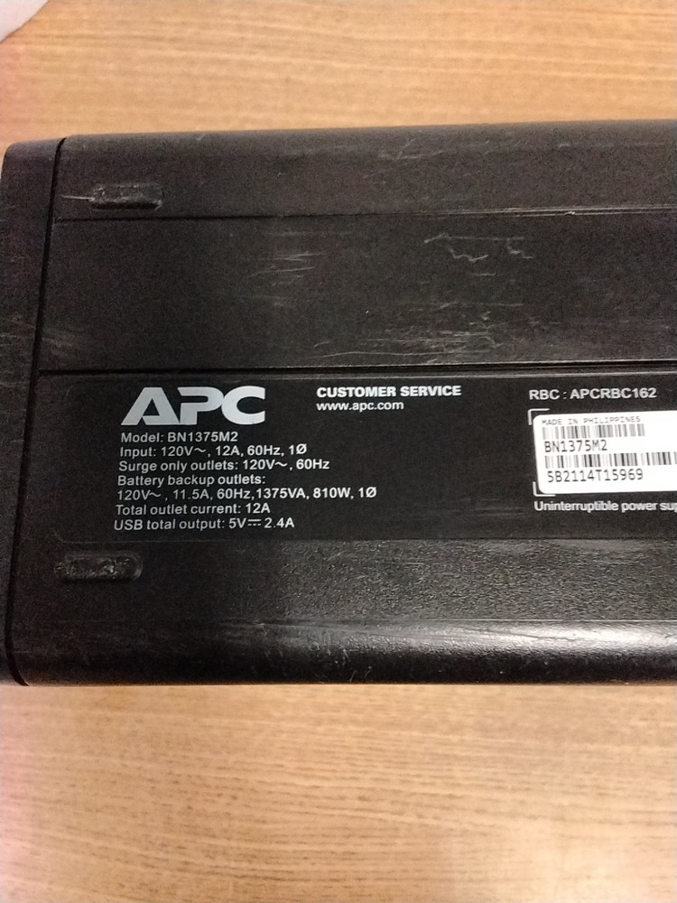 APC Back-UPS Pro BN1375M2