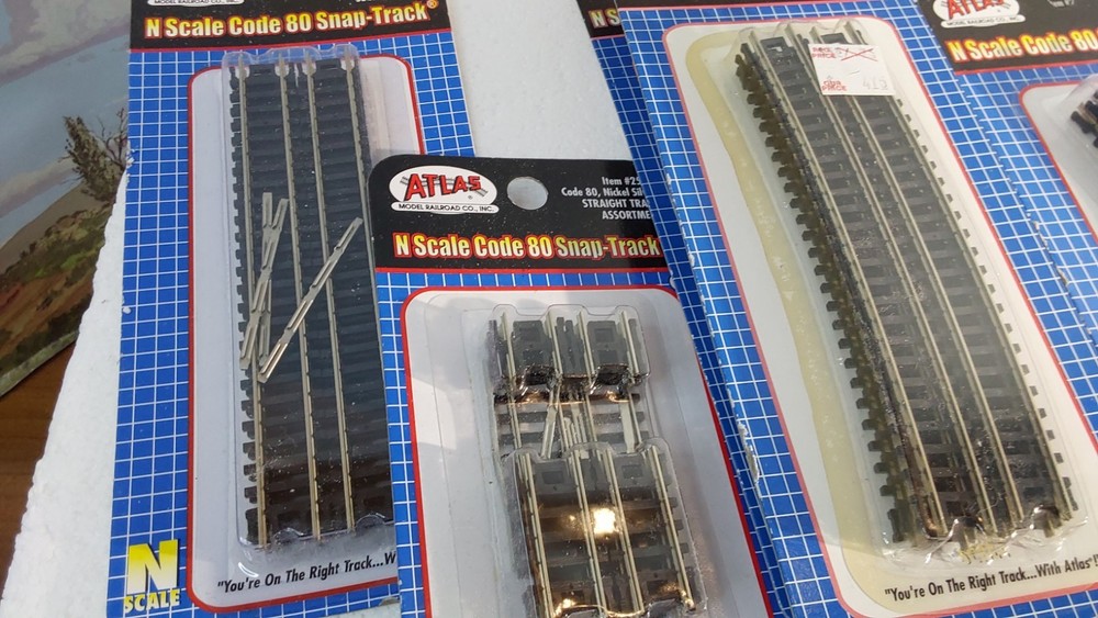 Atlas N Large Layout Track Expander 8 Pkgs New
