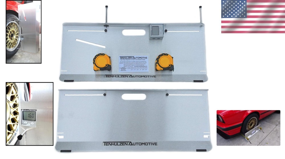 Versatile Camber/Caster/Toe Plates - Essential Tool for Vehicle Alignment