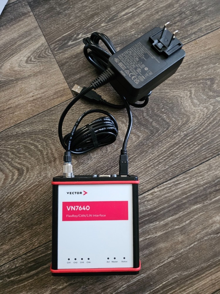 NEW Vector VN7640 FlexRay/CAN FD/LIN Interface for USB or Ethernet