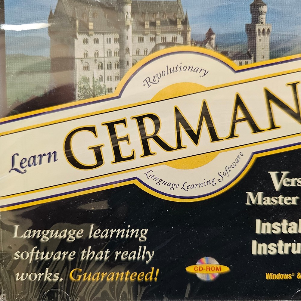 Learn German Now! Version 8 Master program Transparent Language SEALED! win mac