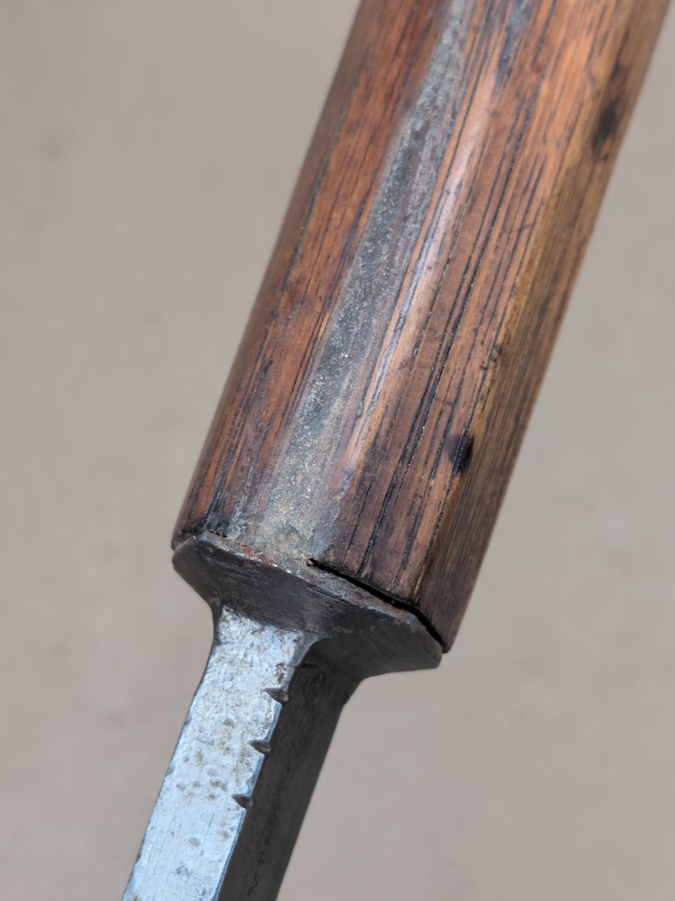IV730 James... 7/16" Pig Sticker or Mortise Chisel Hefty Solid James Something?