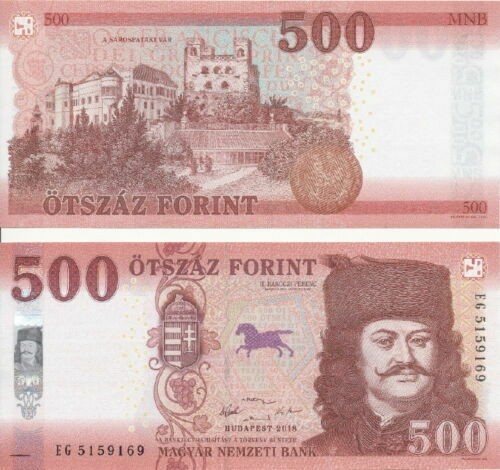 Hungary - 500 Forint 2018 UNC P. W202 Lemberg-Zp