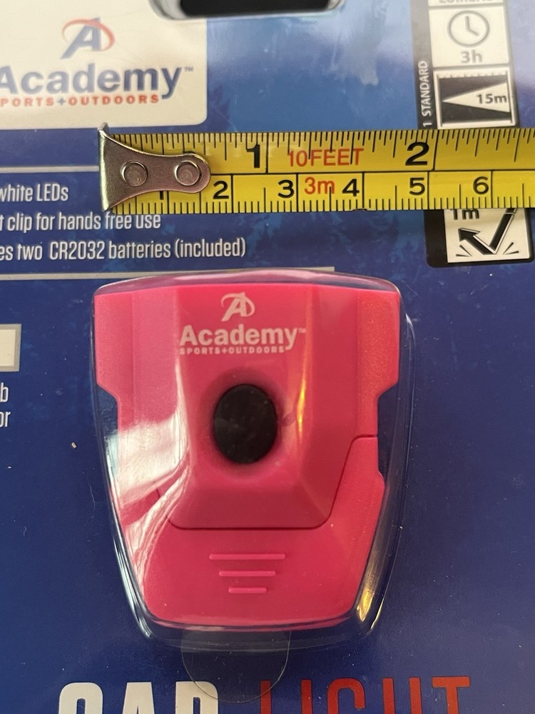 Academy LED Cap Light - New Pink