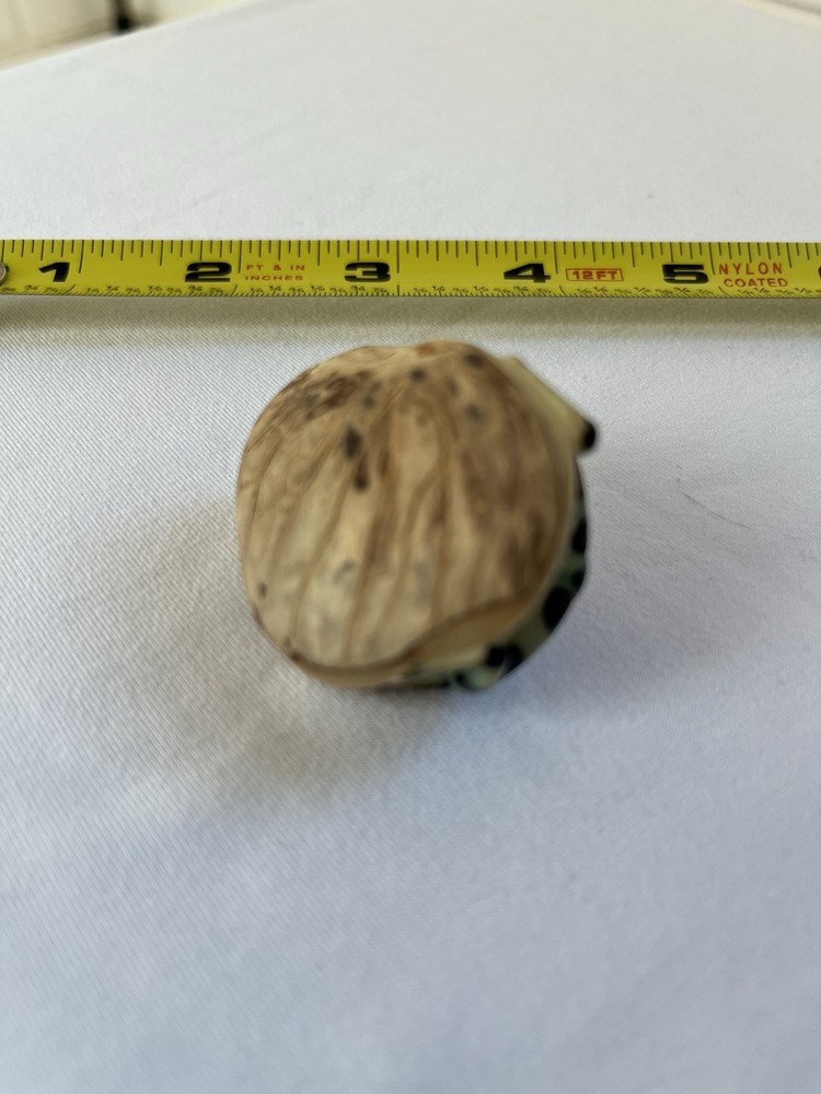 Vintage Frog Tagua Nut Carving