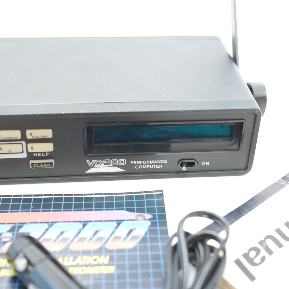 VERICOM VC-2000 PC Braking Performance Computer Accelerometer G Force TESTED