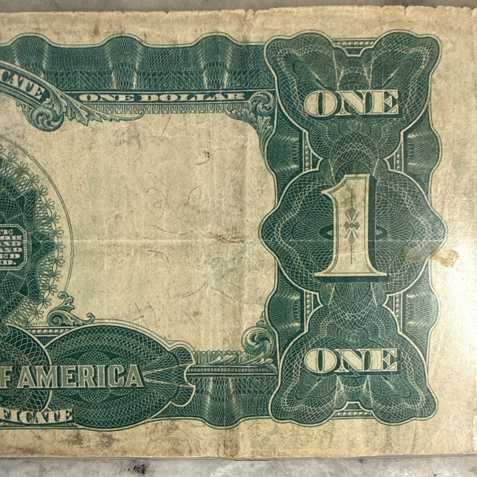 1899 $1 Black Eagle Silver Certificate Fr#233 Circulated (VF/VF+) Nice Serial #