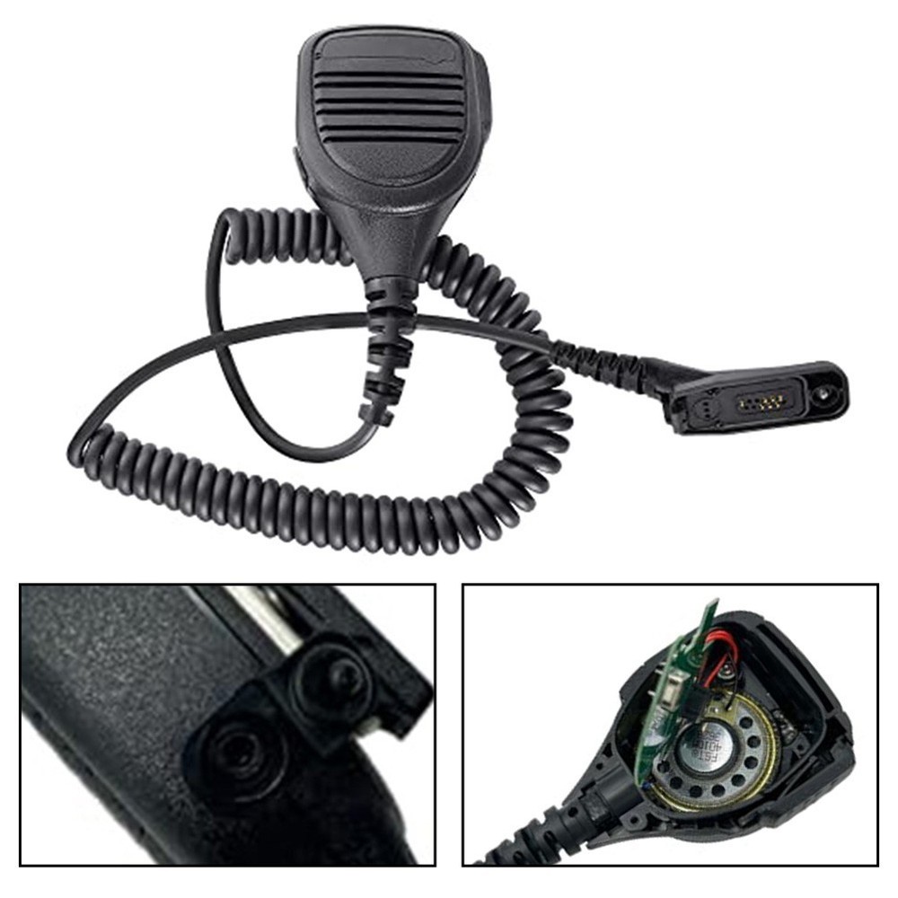 Replacement Accessory For Outdoor Work Speaker Mic Smooth PTT Operation