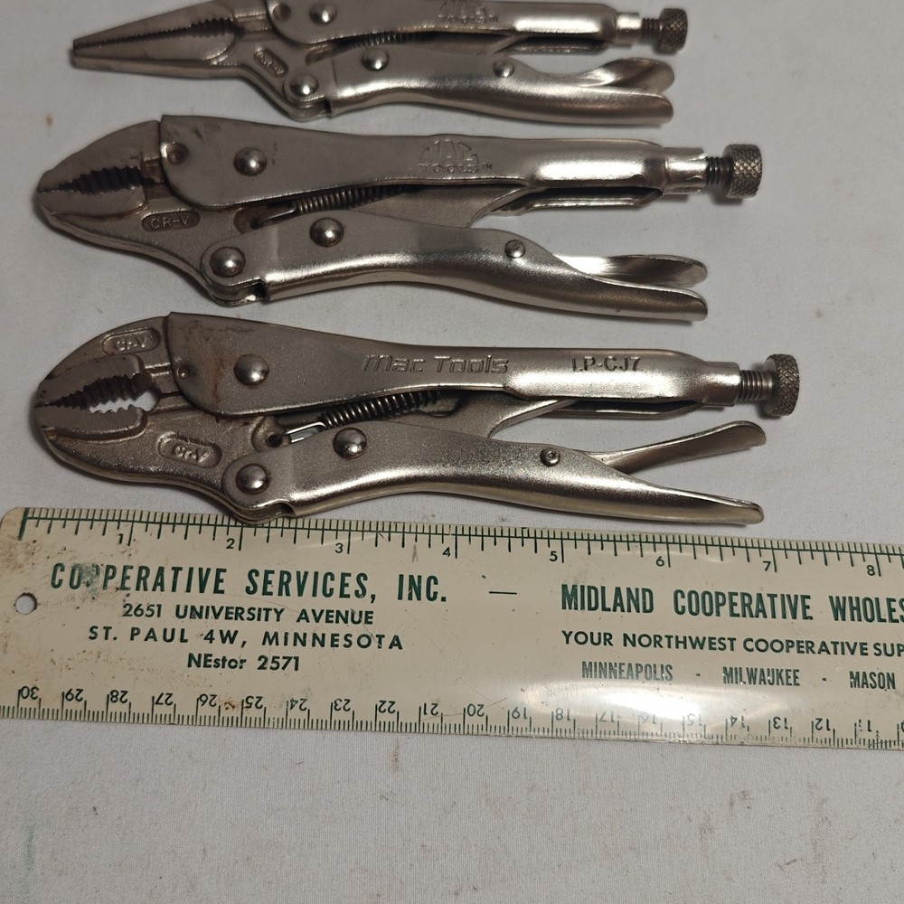 Mac Tools 6pc Locking Pliers Set See Photos And Description