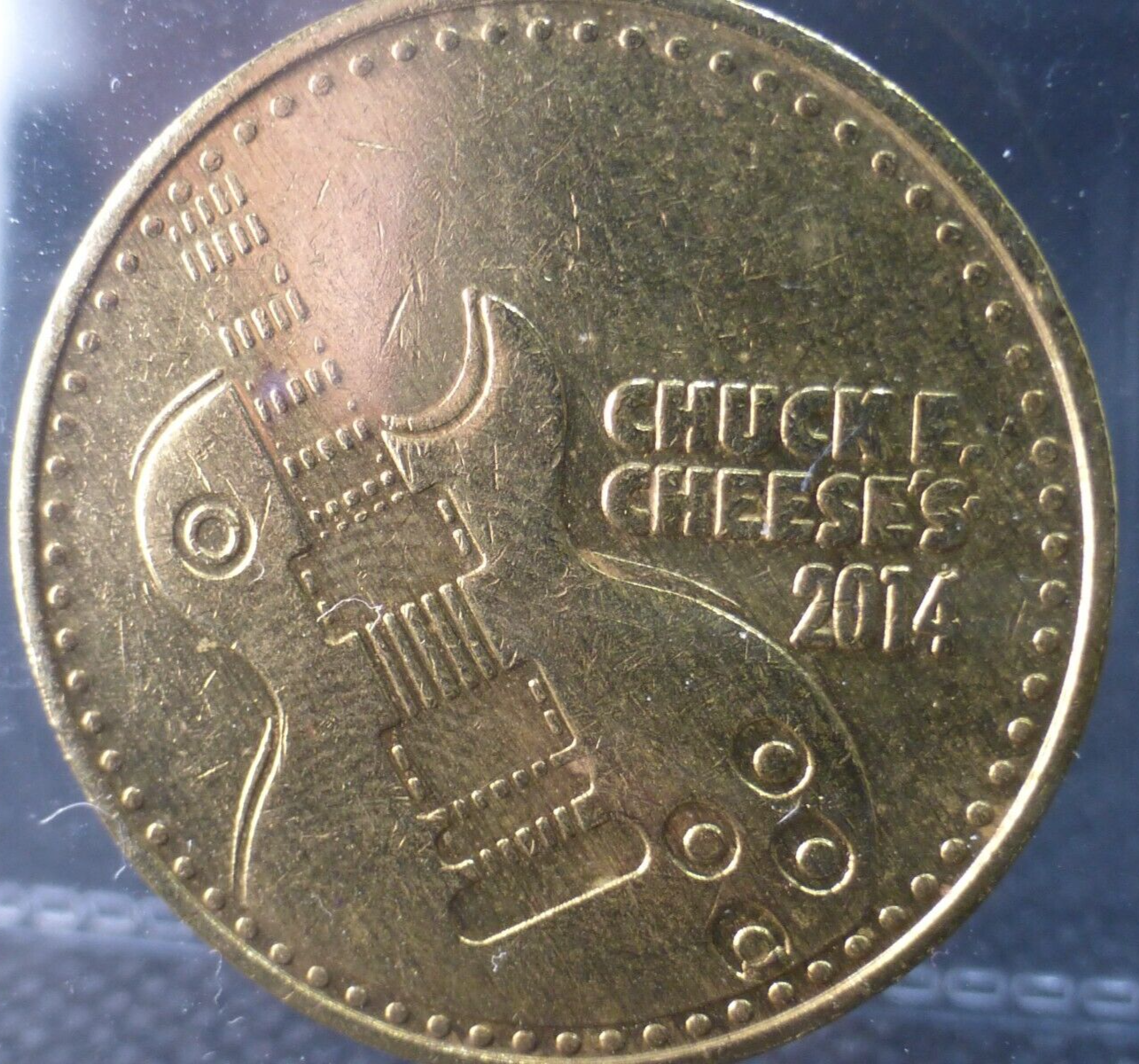Chuck E. Cheese Token, Type 4 (1995-2013) Chucky Cheese's CECrelics Buy 4, Get 1
