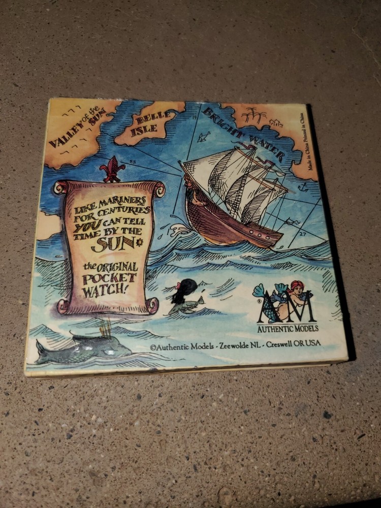 Authentic Models Maritime Pocket Sundial MS019A