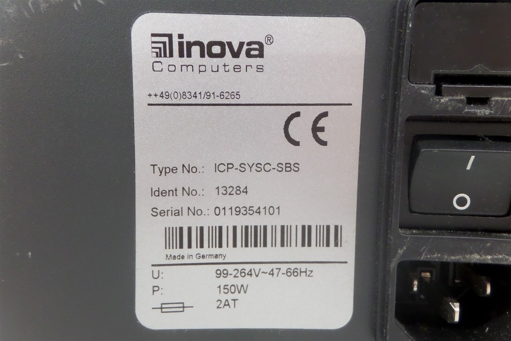 Inova Computers ICP-SYSC-SBS 8 Slot Mainframe