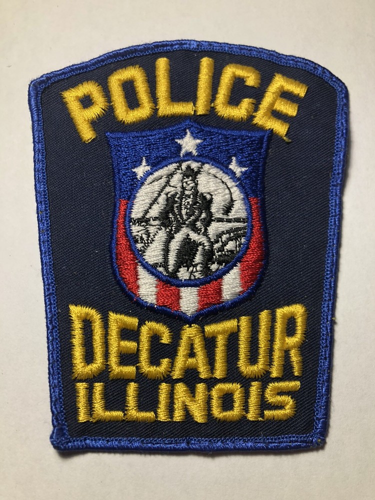 Decatur Illinois Police Patch