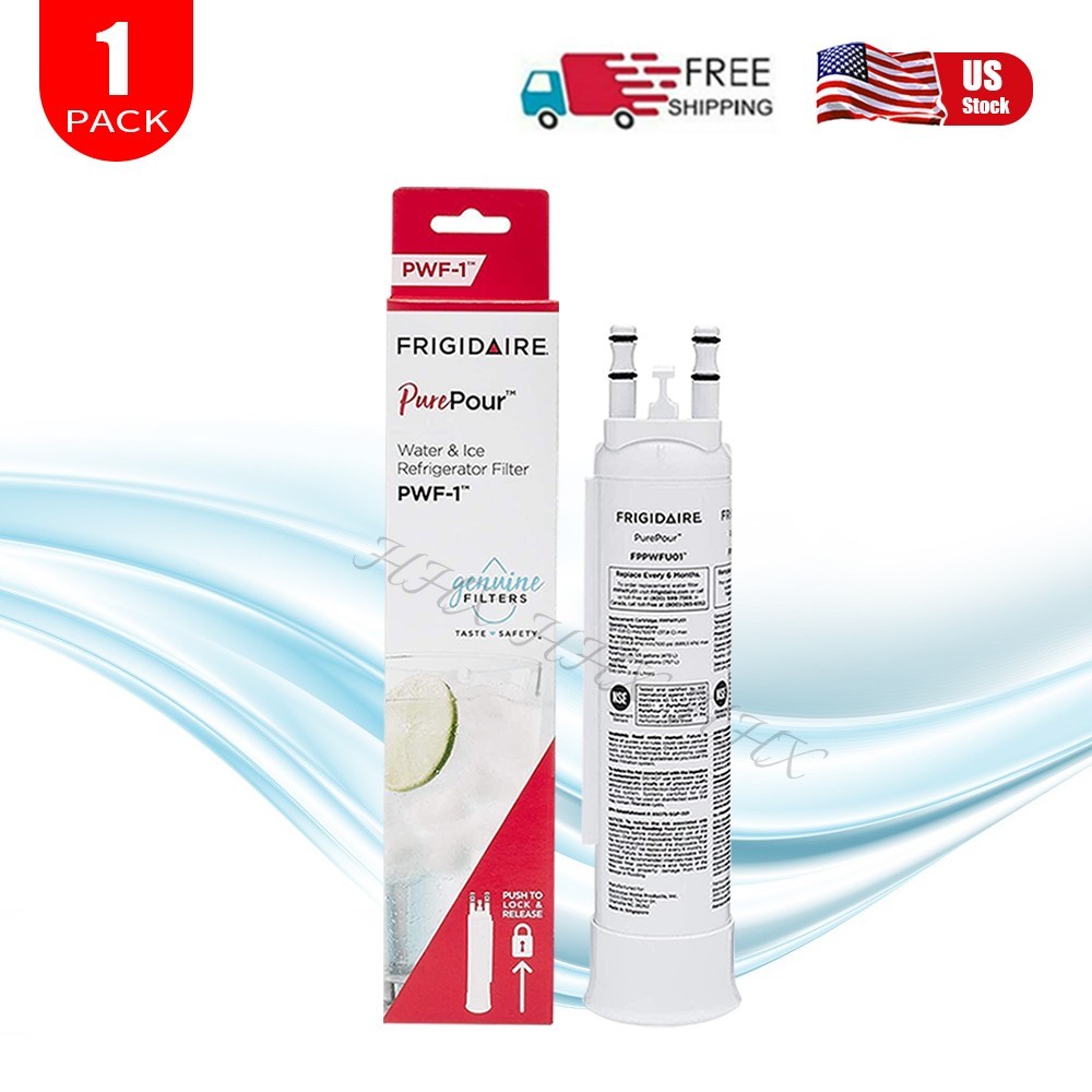 1 Pack Frigidaire PWF-1 FPPWFU01 Genuine Refrige PurePour Water Filter NewSealed