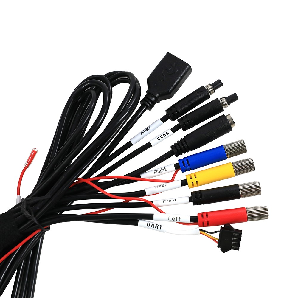 3D Multi-View System Host Blind Spot Backup View Camera Collision Warning