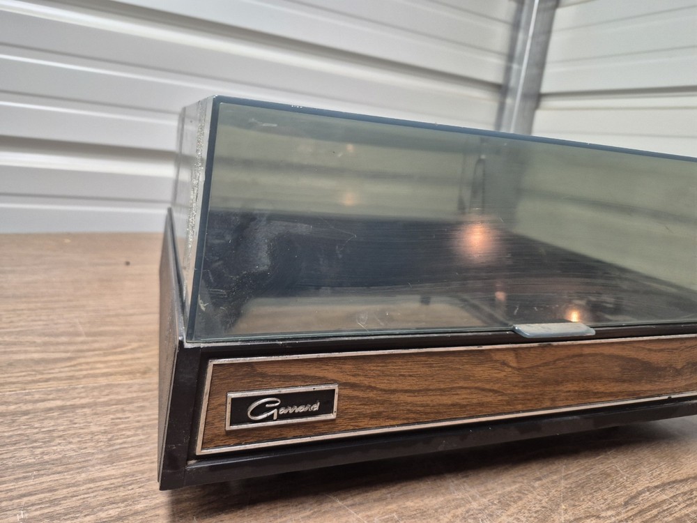 Garrard Plastic Base And Dustcover B2