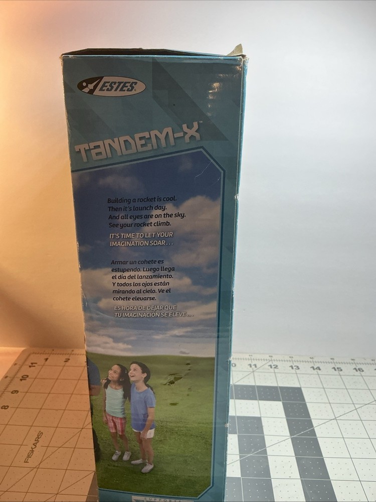 ESTES TANDEM-X Model Rocket Launch Set 2 High Performance Rockets NIB