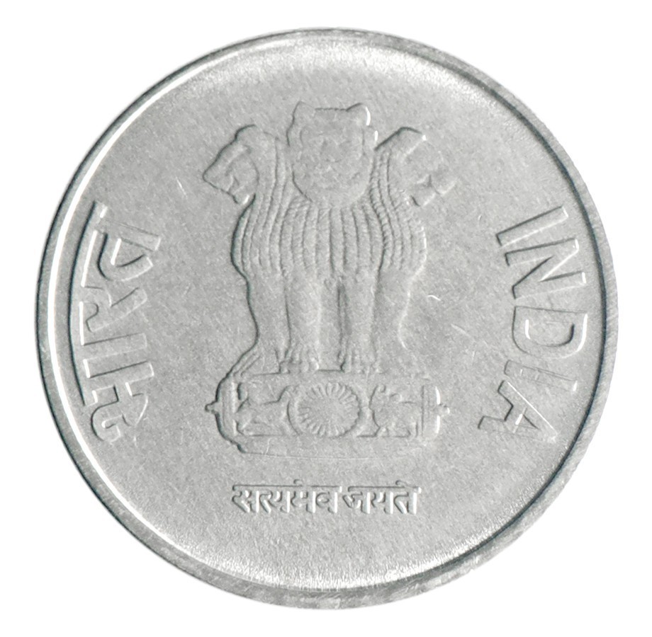 India 2 Rupees, 2011-2019, KM #395, Mint