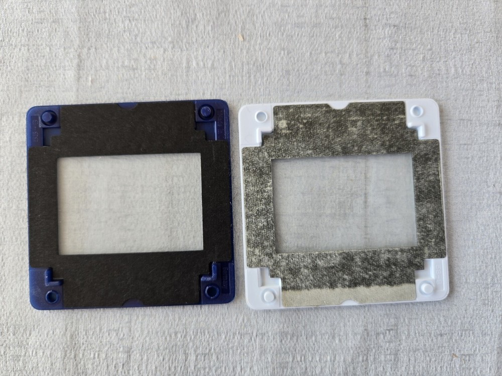 AGFACOLOR DIA-RAHMEN SLIDE FRAMES, 30 slide holders Extra Thin 24/36