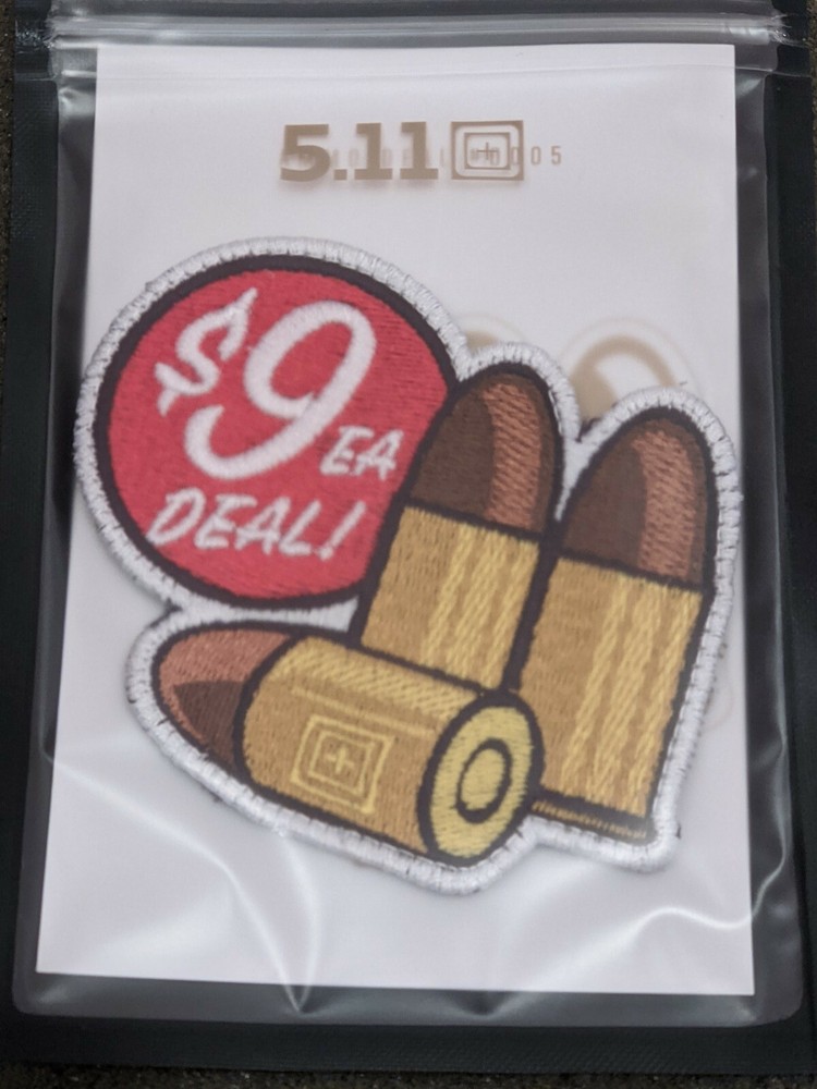 5.11 Tactical Patch $9 Ammo Deal Morale Patch