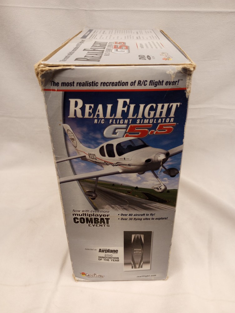 Real Flight Remote Control R/C Simulator G 5.5 with InterLink Elite Controller