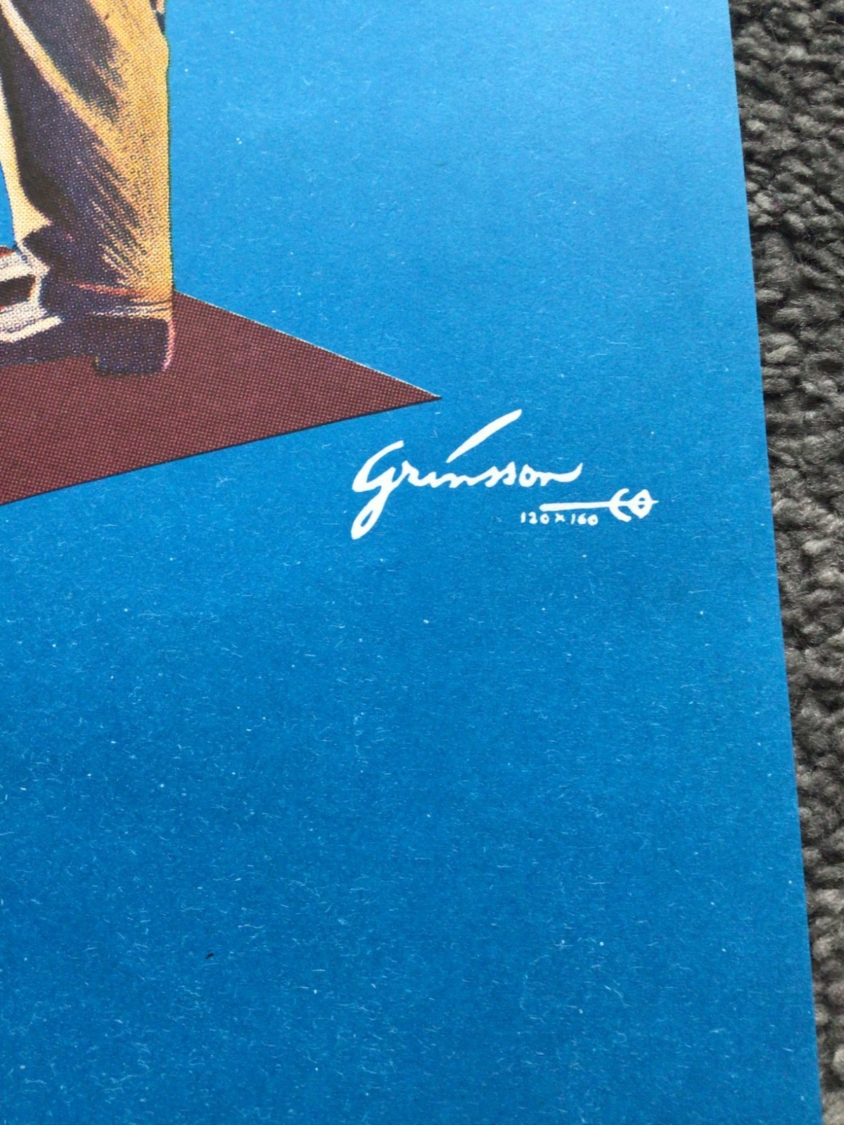 Marilyn Monroe 7 Year Itch original French movie poster in Mint condition