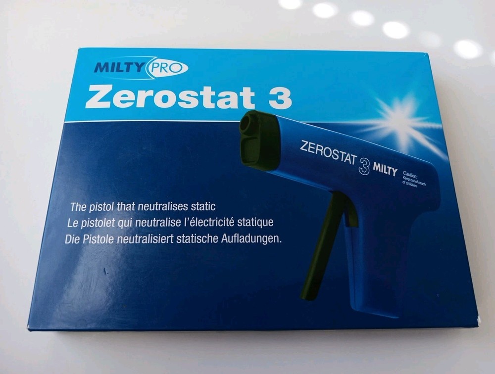 Milty Zerostat 3 Anti-Static Gun - Blue