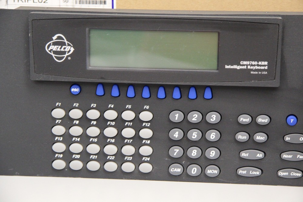 Pelco CM9760-KBR Full Function Variable Speed PTZ Keyboard