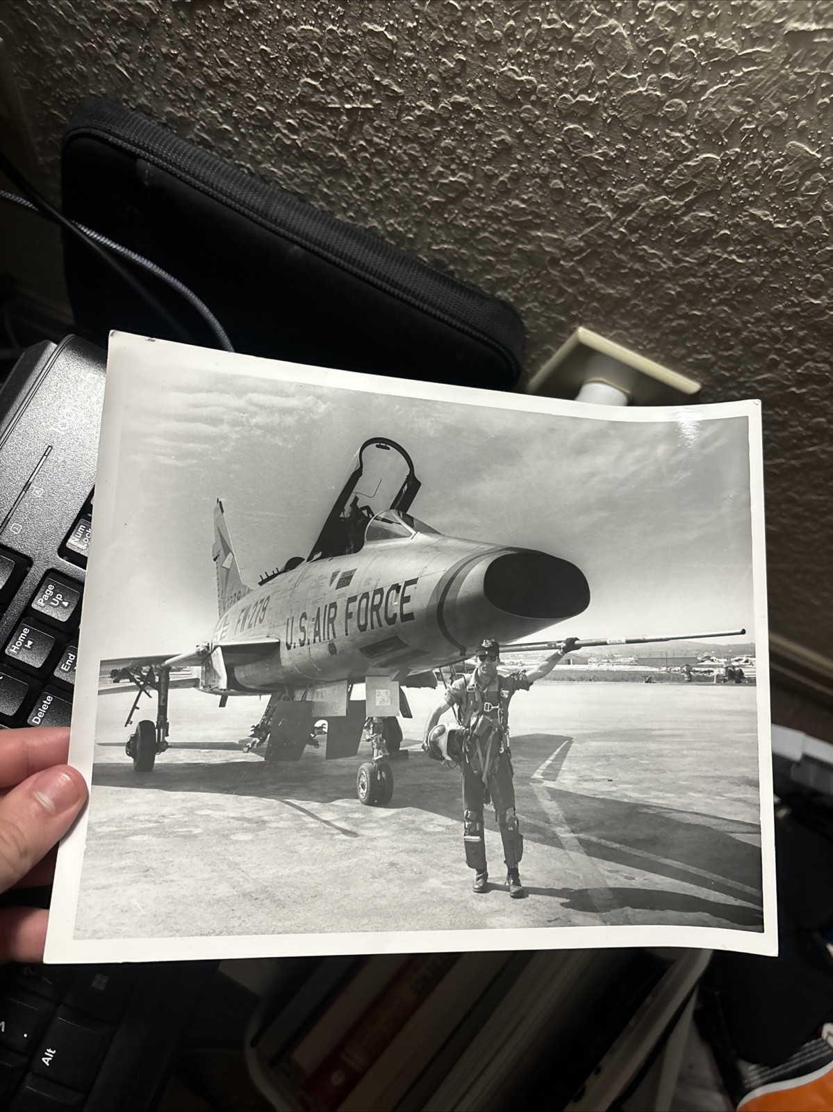 USAF US Air Force 1950s Type B-4A Flyers Clothing Bag Flight Suitcase HINSON MFG