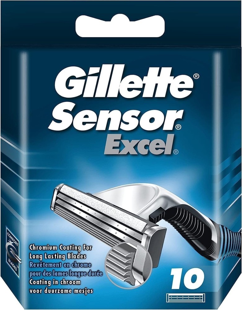 Gillette Sensor Excel Razor Blades - 30 Cartridges